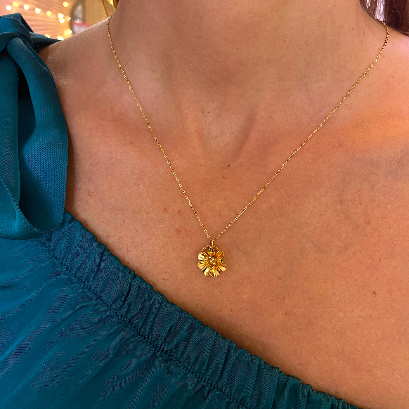 AMÉLIA - Collier plaqué or