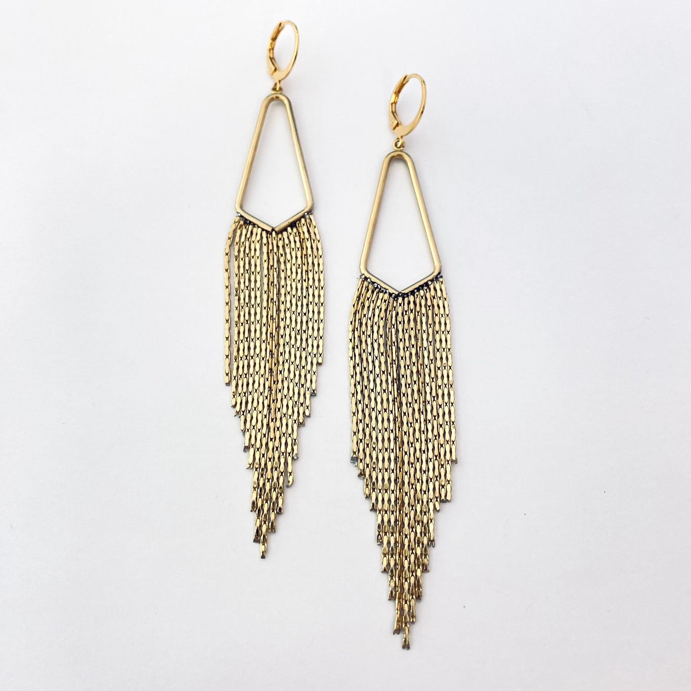 ALBA - Gold plated earrings