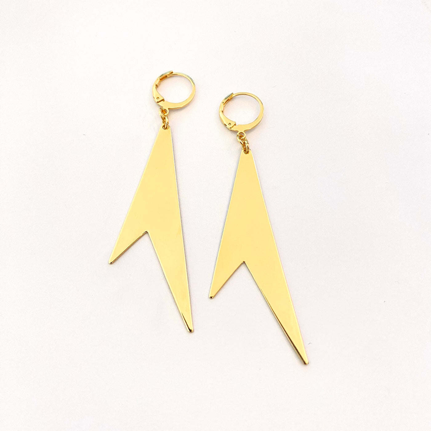 FUNKY - Gold plated earrings