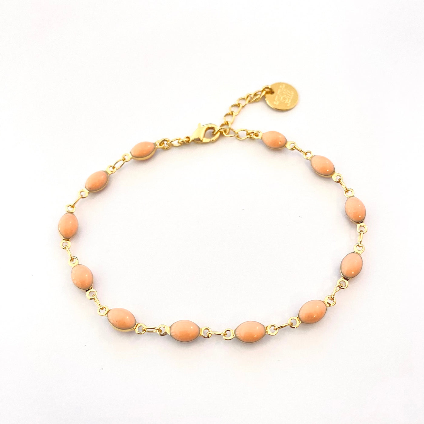AVENA - Bracelet plaqué or rose
