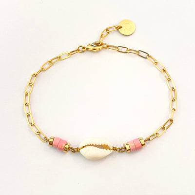 CAURI - Bracelet en plaqué or rose
