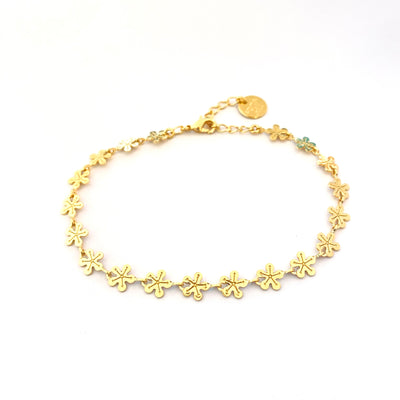 DAISY - Gold plated bracelet