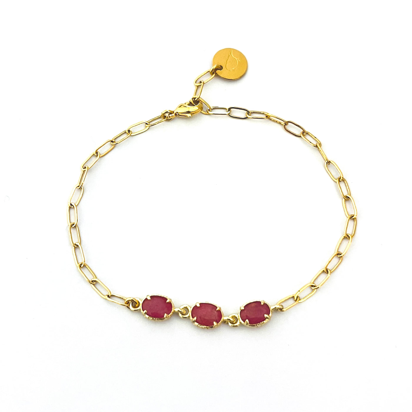 LIZETTE - Bracelet plaqué or rose