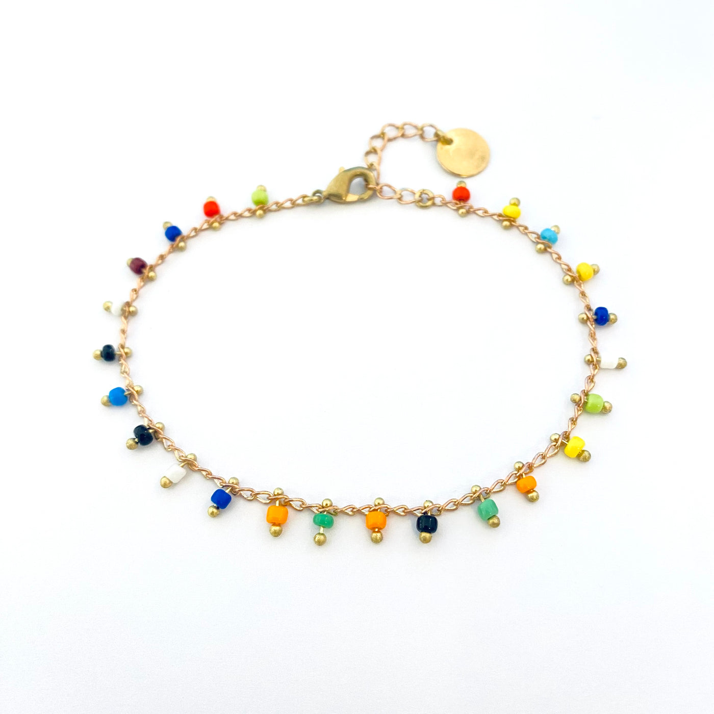 NINO - Bracelet laiton multicolore