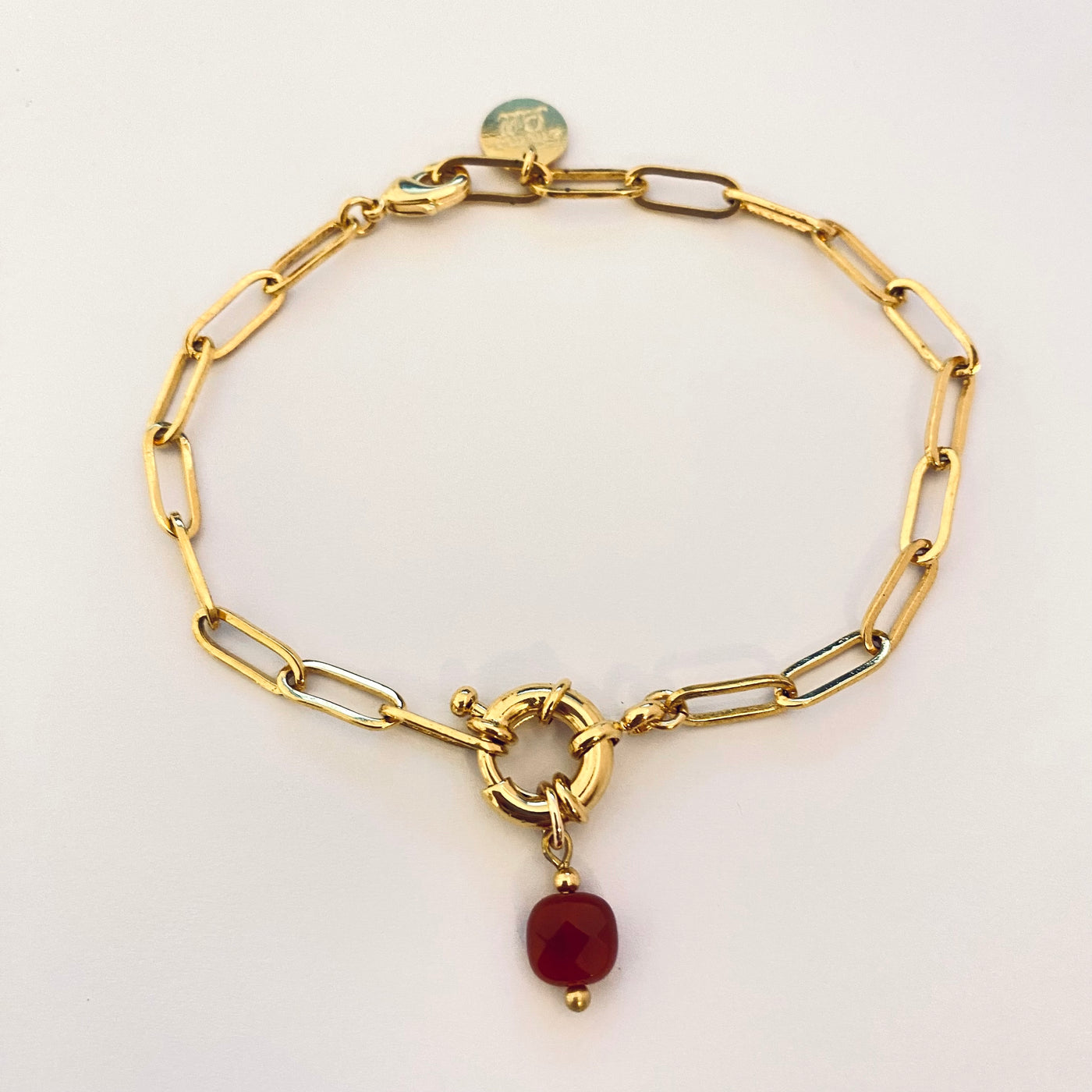 OSCAR - Ocher gold plated bracelet