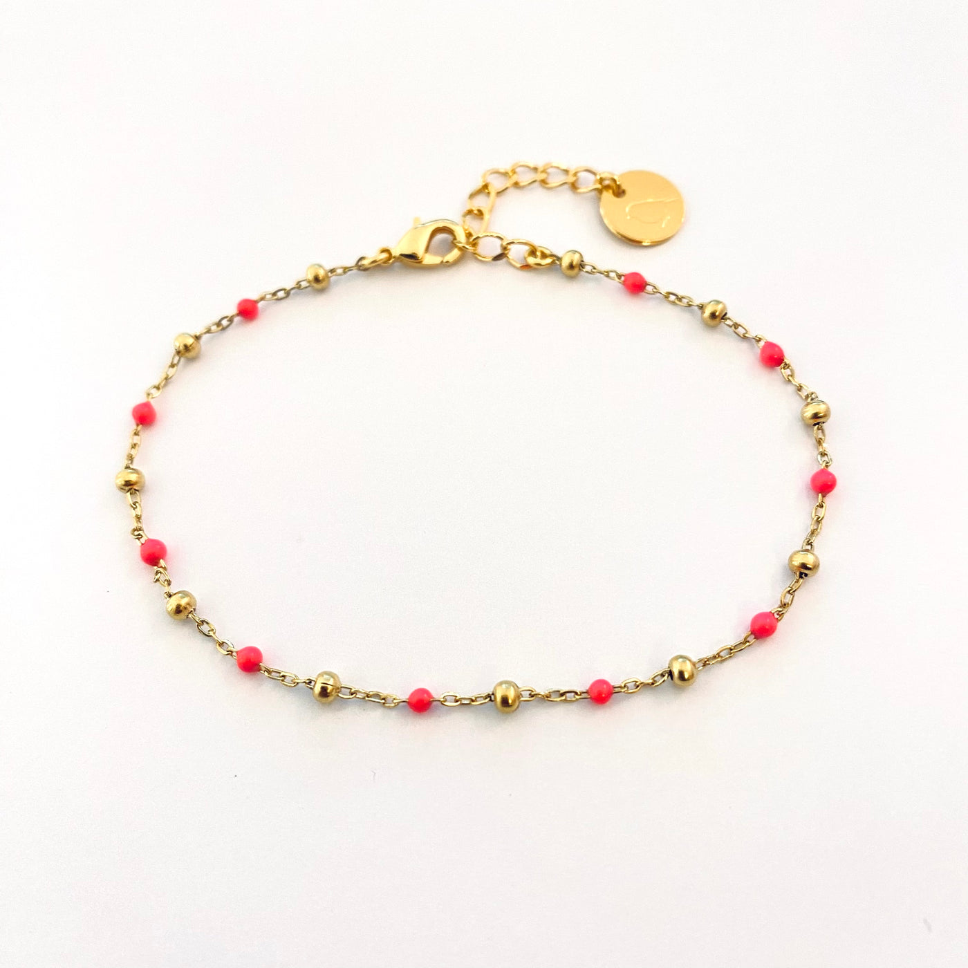 POULETTE - Bracelet en plaqué or rose