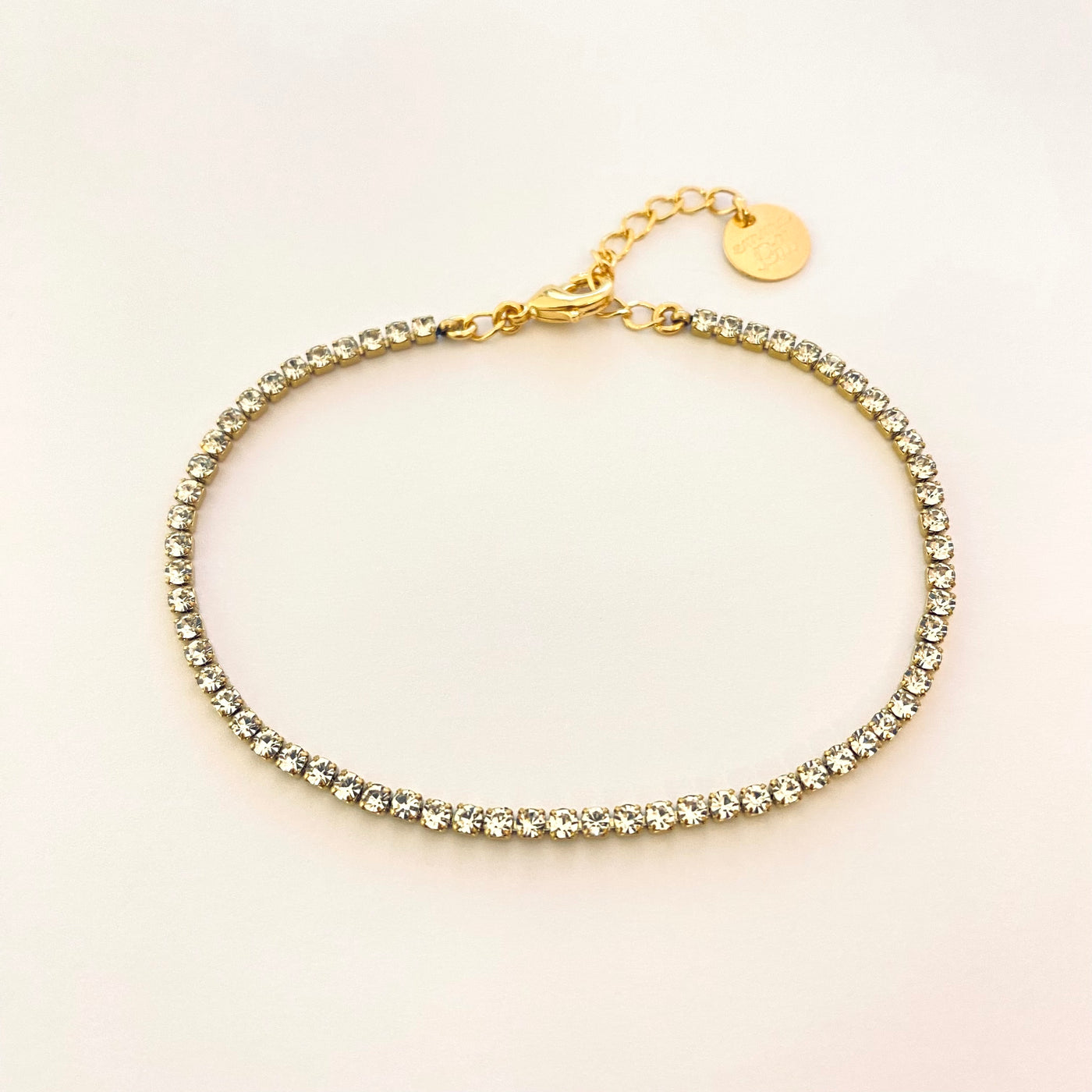 STRASS - Gold plated bracelet