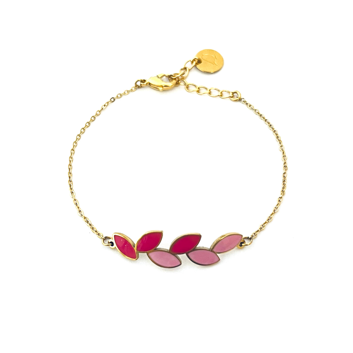 FRIDA - Bracelet plaqué or rose