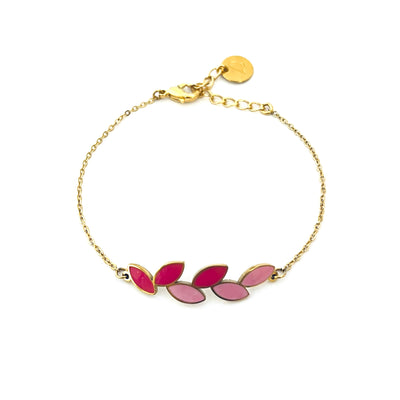 FRIDA - Bracelet plaqué or rose