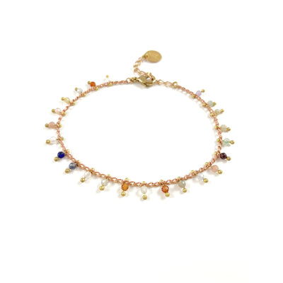 NINO - Multicolored brass bracelet