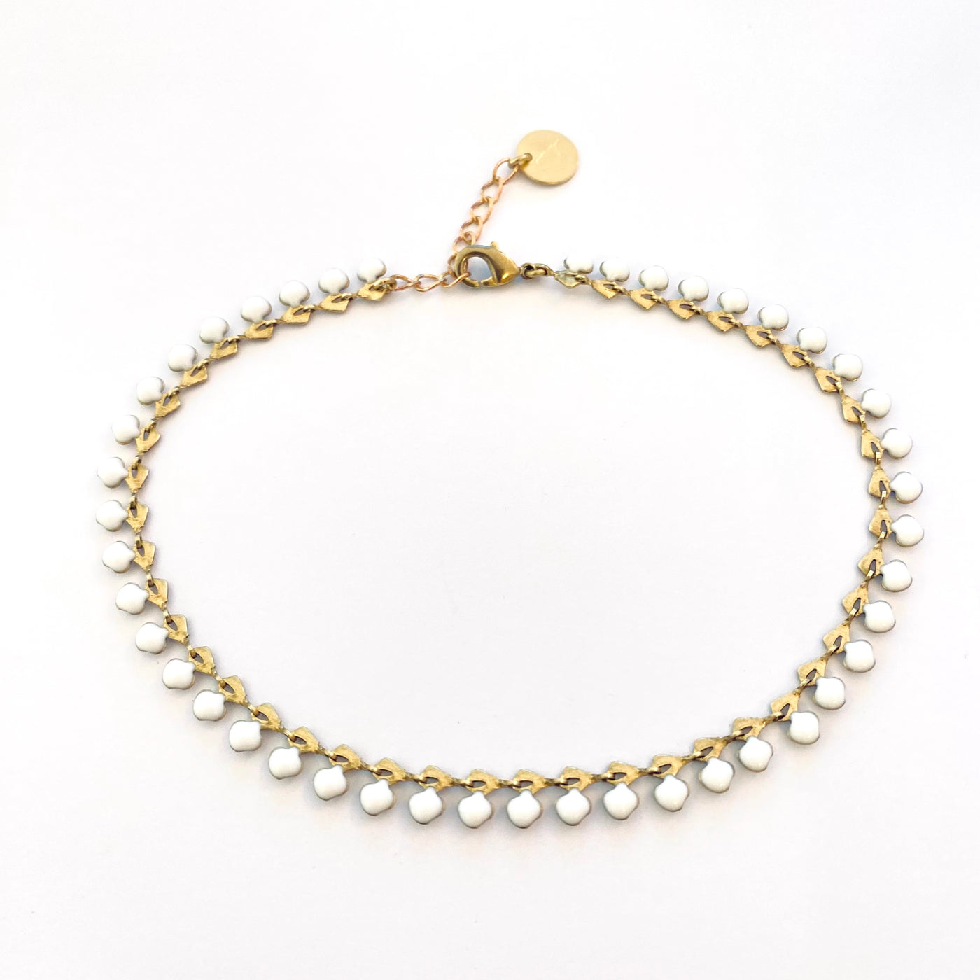 FRIDA - Bracelet cheville en laiton
