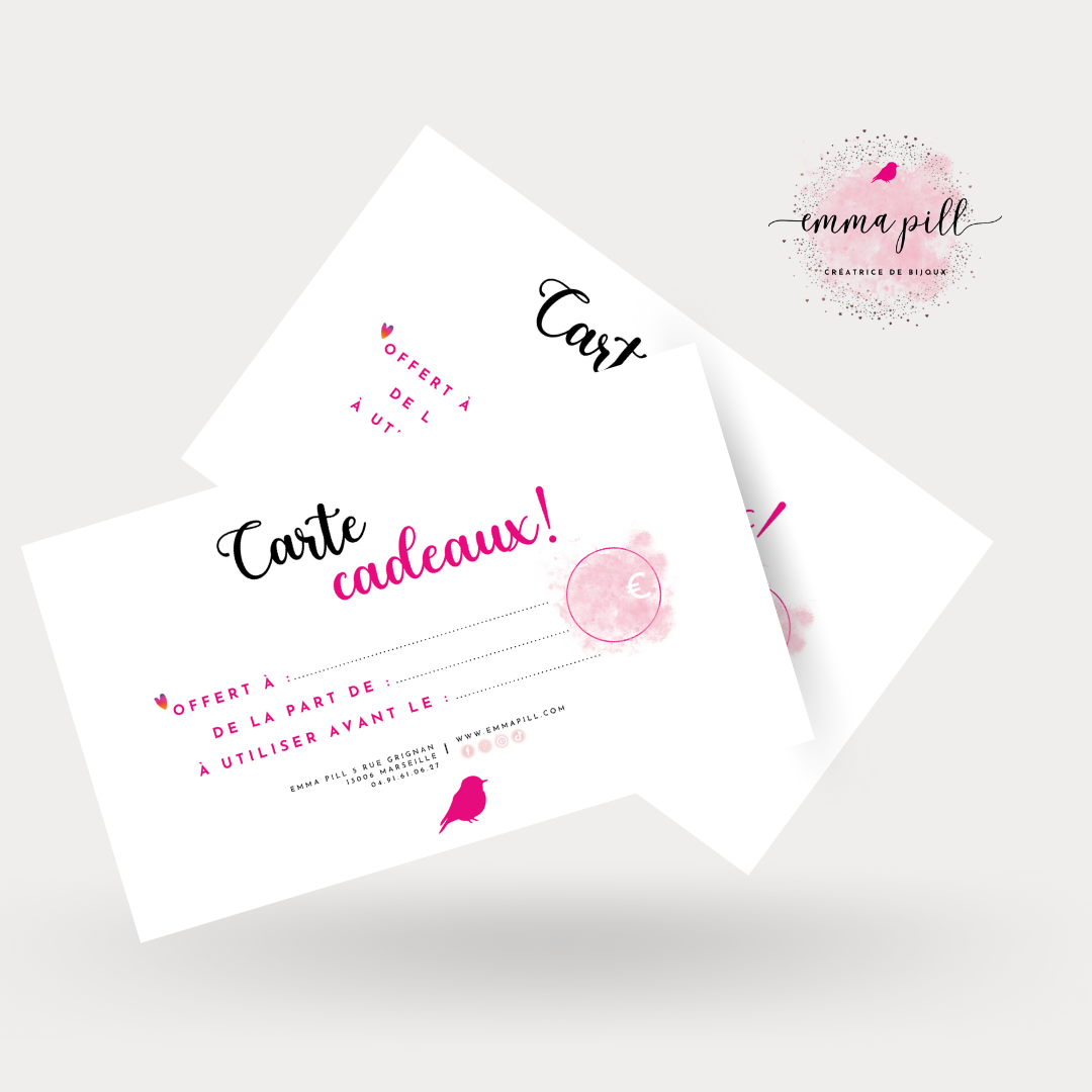 Emma Pill Fine and waterproof jewelry handmade in Marseille