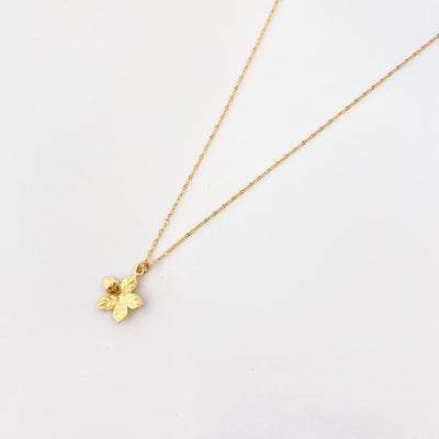 IRIS - Gold plated necklace