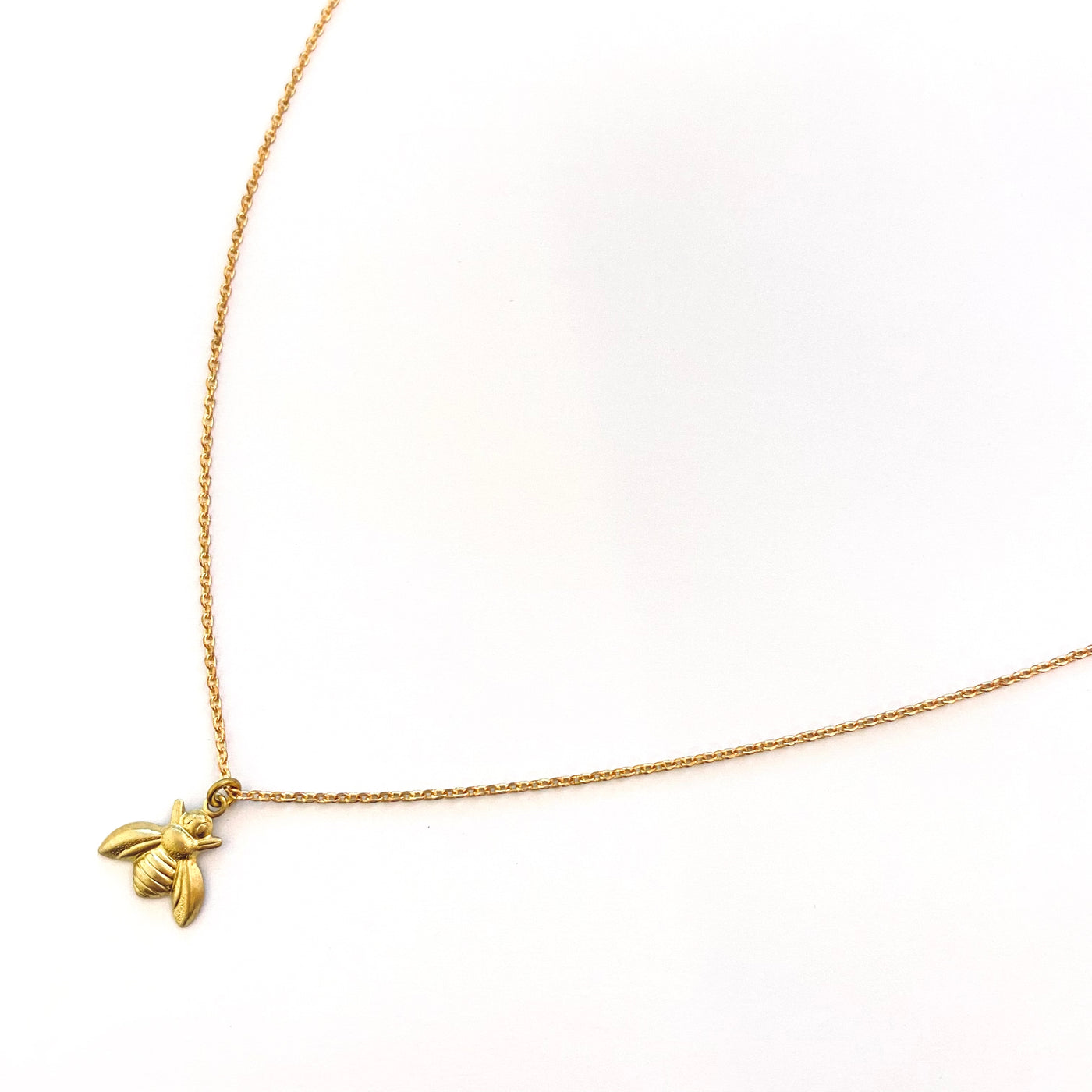 MIREILLE - Brass necklace