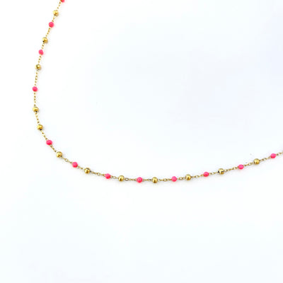 POULETTE - Rose gold plated necklace