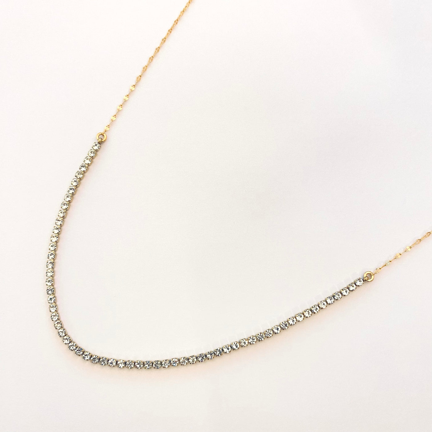 STRASS - Gold plated necklace