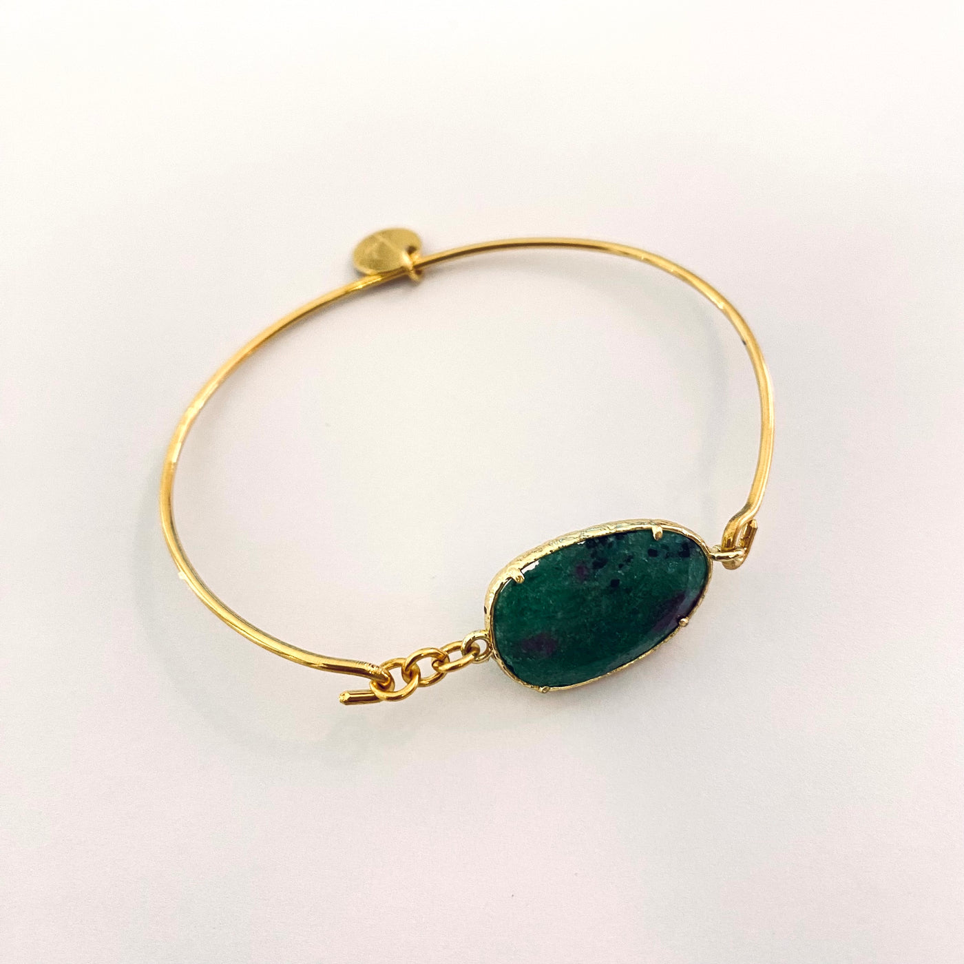 PUMPKIN - Black gold plated bangle