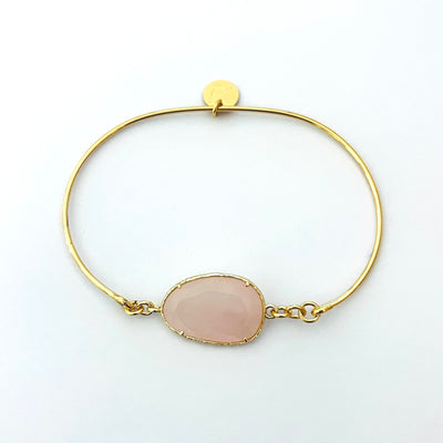 PUMPKIN - Black gold plated bangle