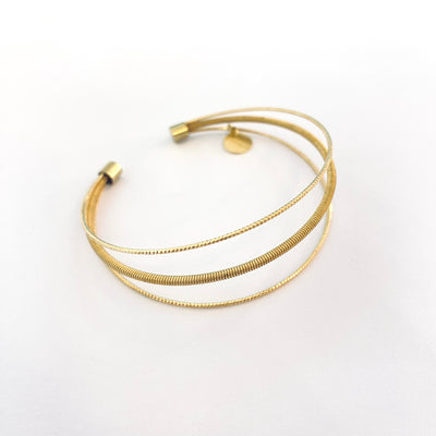 DOLORES - Brass bangle