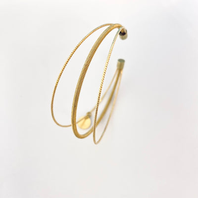 DOLORES - Brass bangle