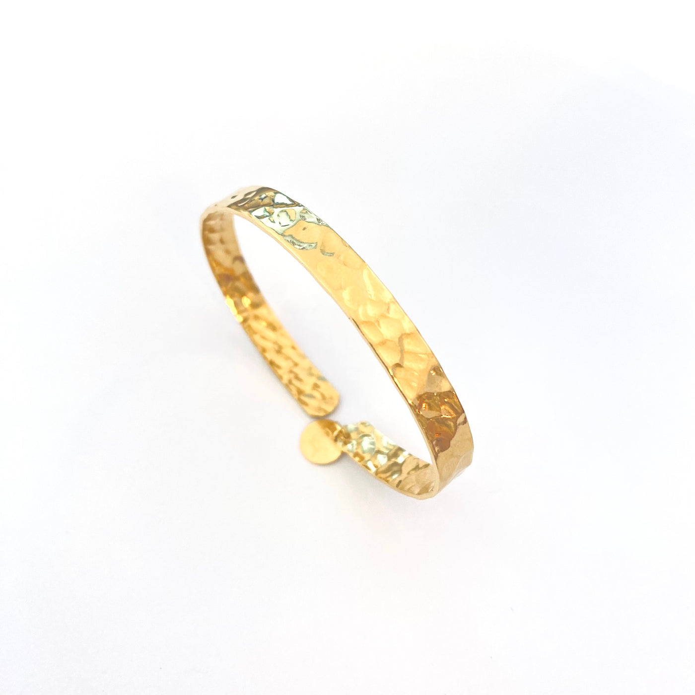LUNA - Gold-plated bangle