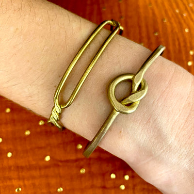 PERSEE - Brass bangle