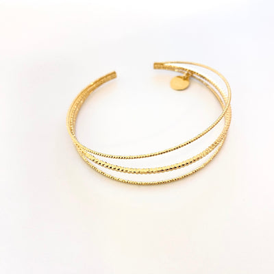 BELLA - Gold-plated bangle