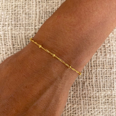 LYA - Bracelet en plaqué or