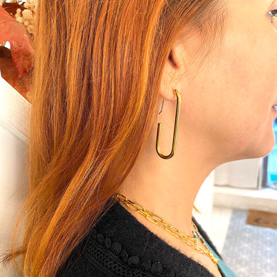 ELLIE - Gold plated earrings