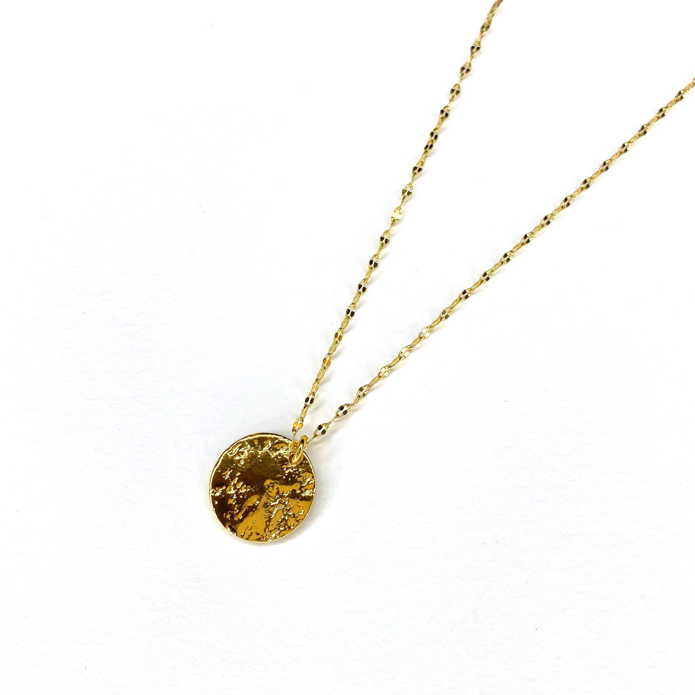 ETNA - Gold plated necklace