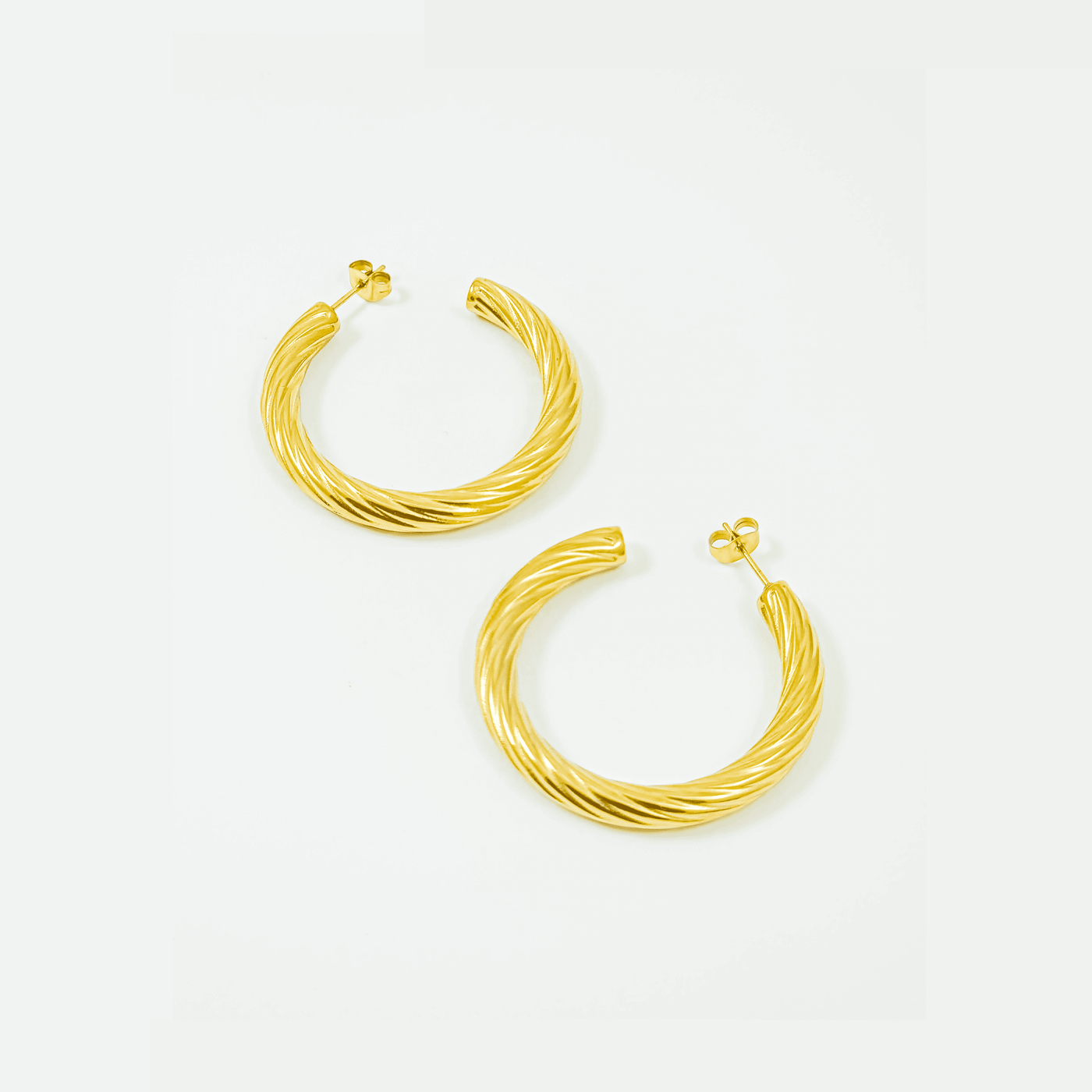 ADÈLE - Gold plated earrings